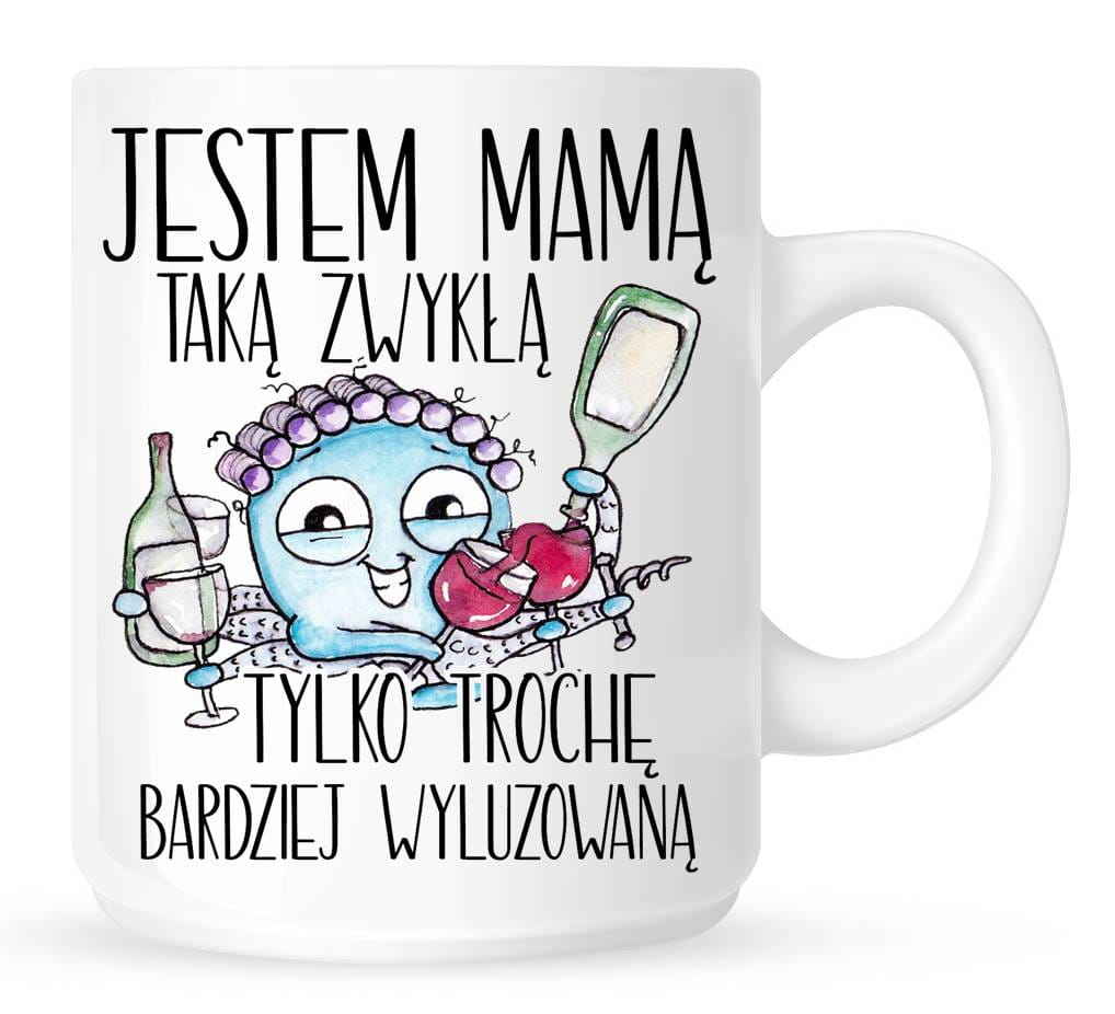 śmieszny kubek na prezent