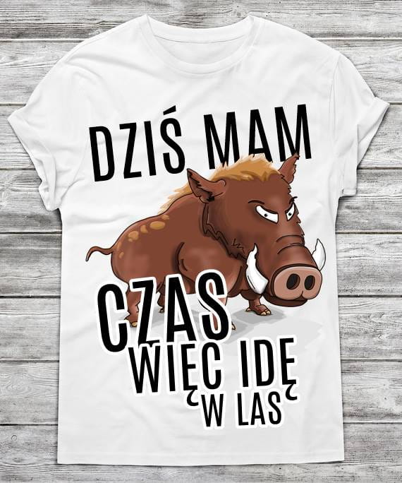 koszulka dla leśnika, koszulka dla leśniczego