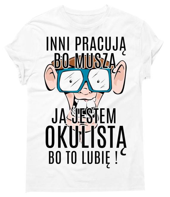 koszulka dla okulisty