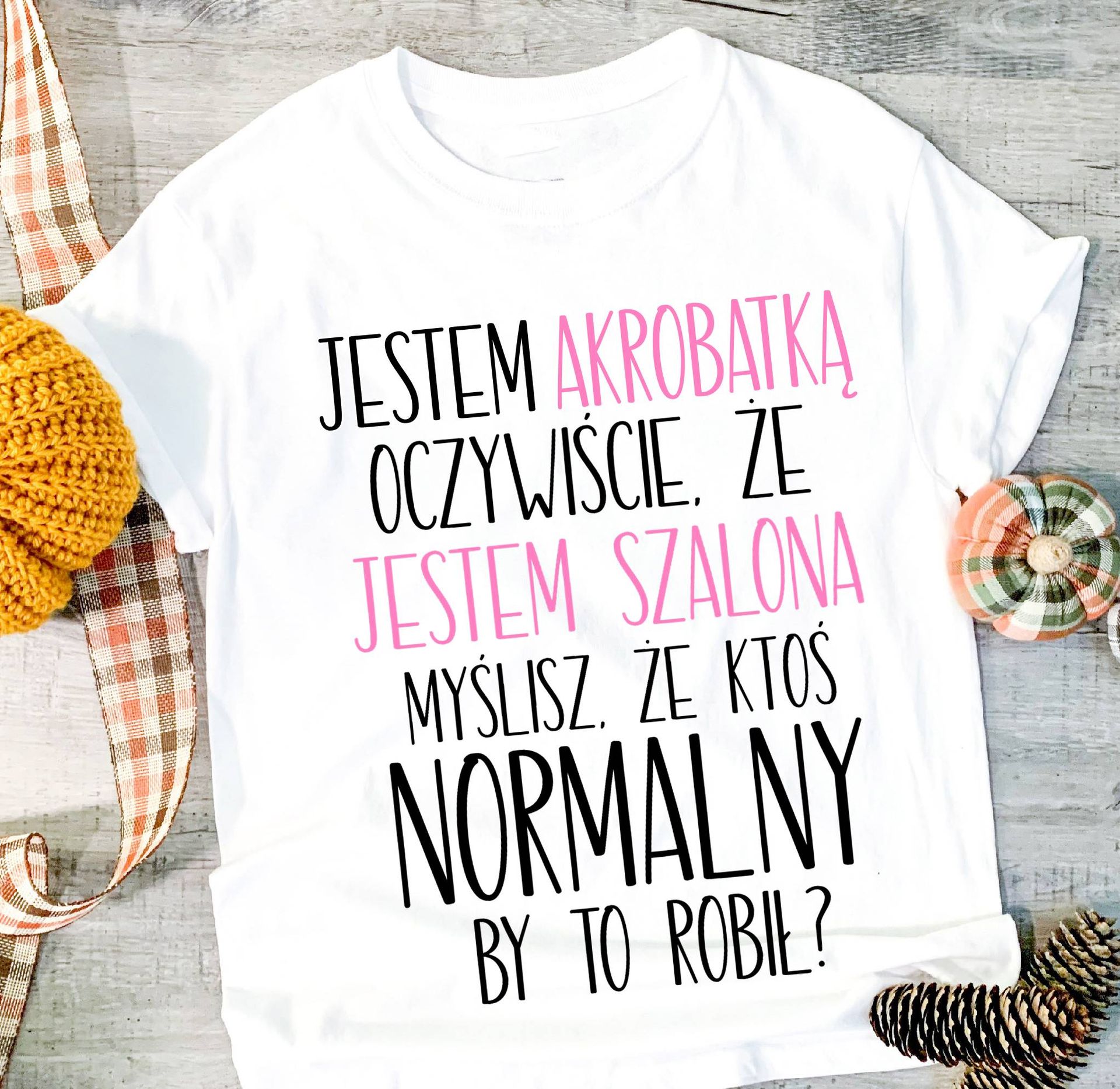 koszulka dla akrobatki