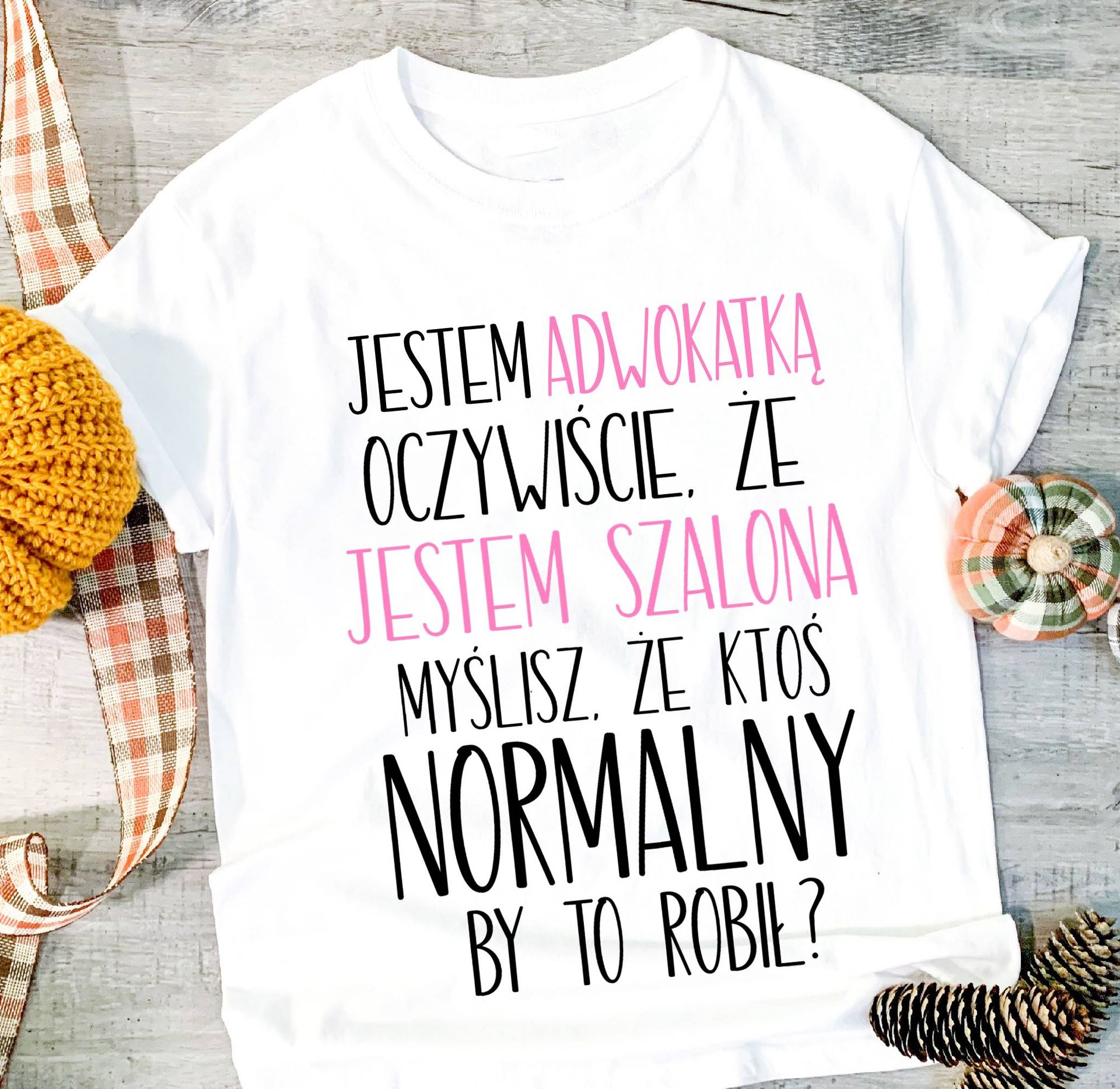 koszulka dla prawniczki, koszulka dla adwokatki