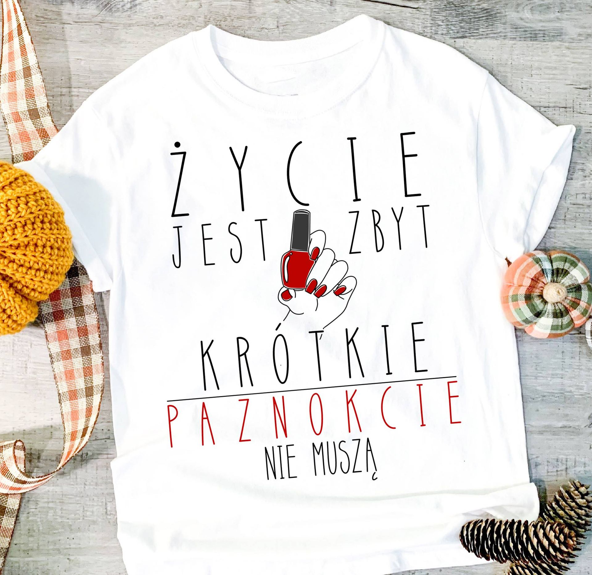 koszulka dla stylistki paznokci