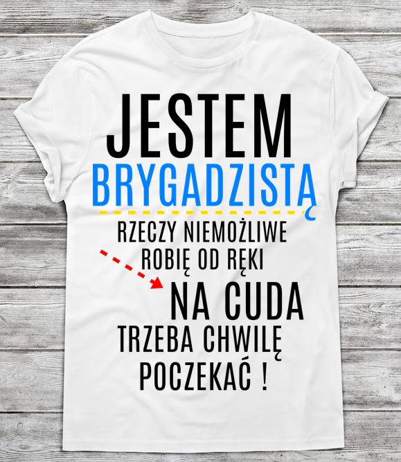 koszulka dla brygadzisty