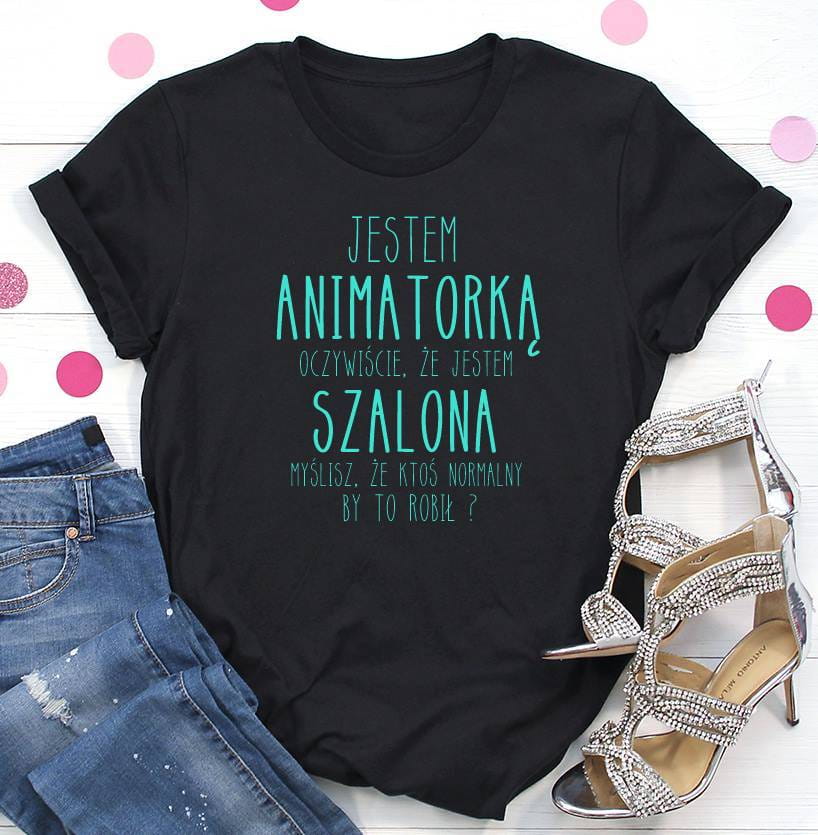 koszulka dla animatorki