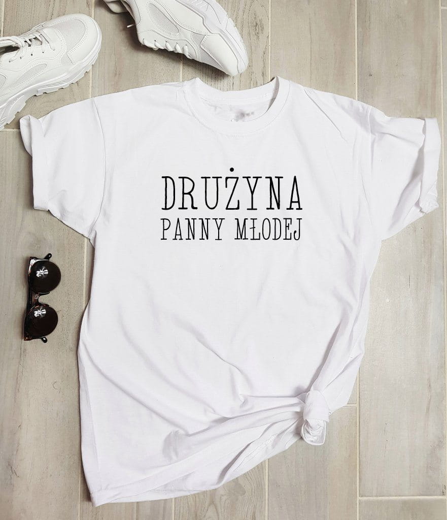koszulka na wieczór panieński dla przyjaciółek panny młodej