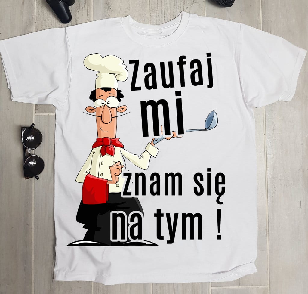 koszulka dla kucharza