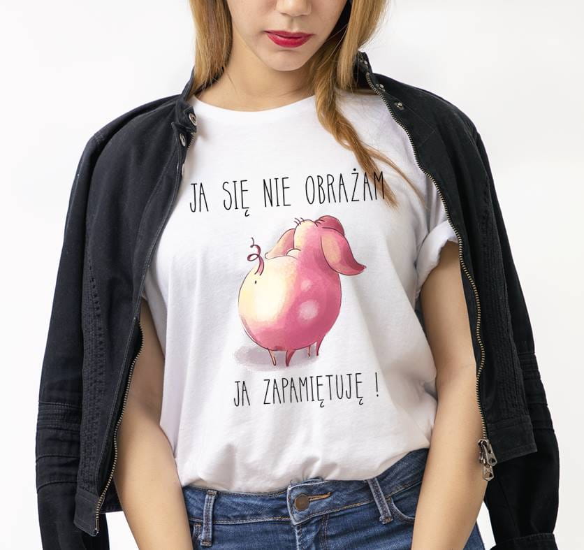 śmieszna damska koszulka na prezent
