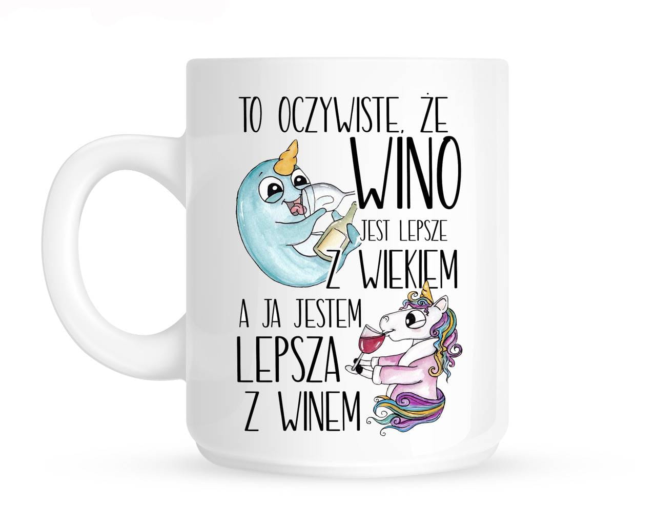 śmieszny kubek na prezent dla siostry