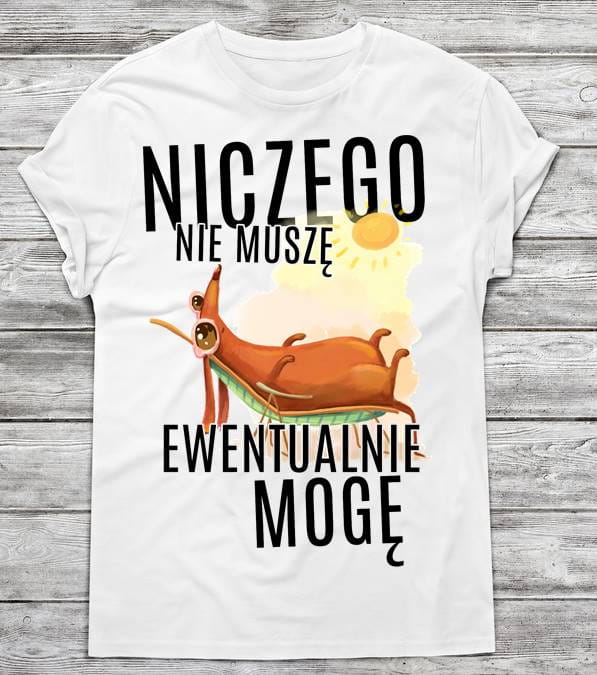 śmieszna męska koszulka na prezent