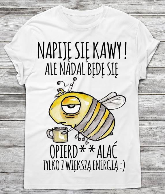 śmieszna męska koszulka na prezent