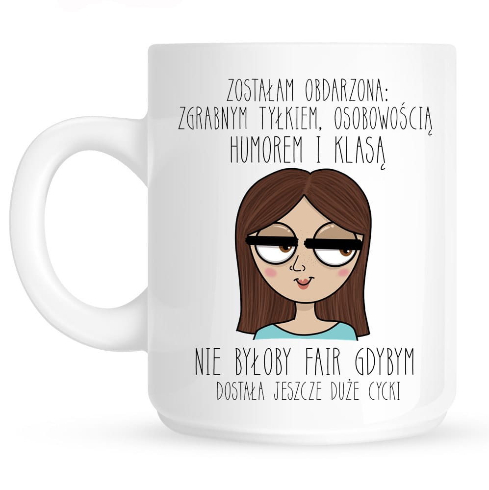 kubek śmieszny na prezent