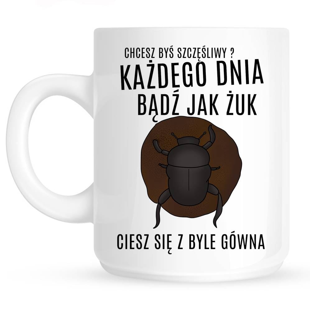 śmieszny motywacyjny kubek