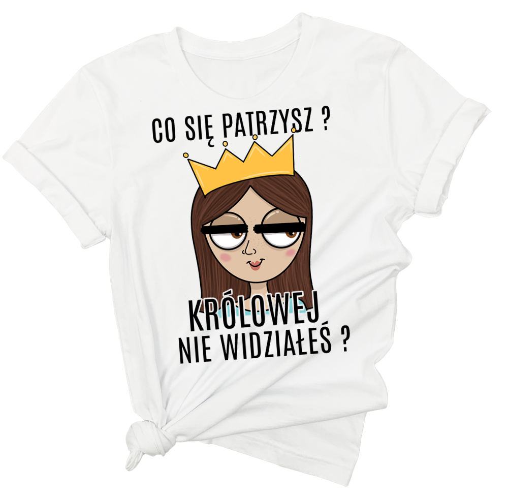 koszulka dla siostry brunetki