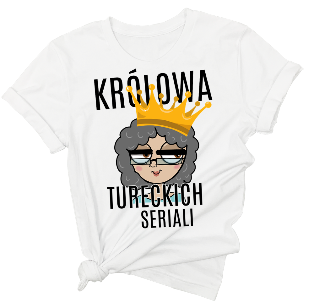 koszulka dla babci lubiącej tureckie seriale