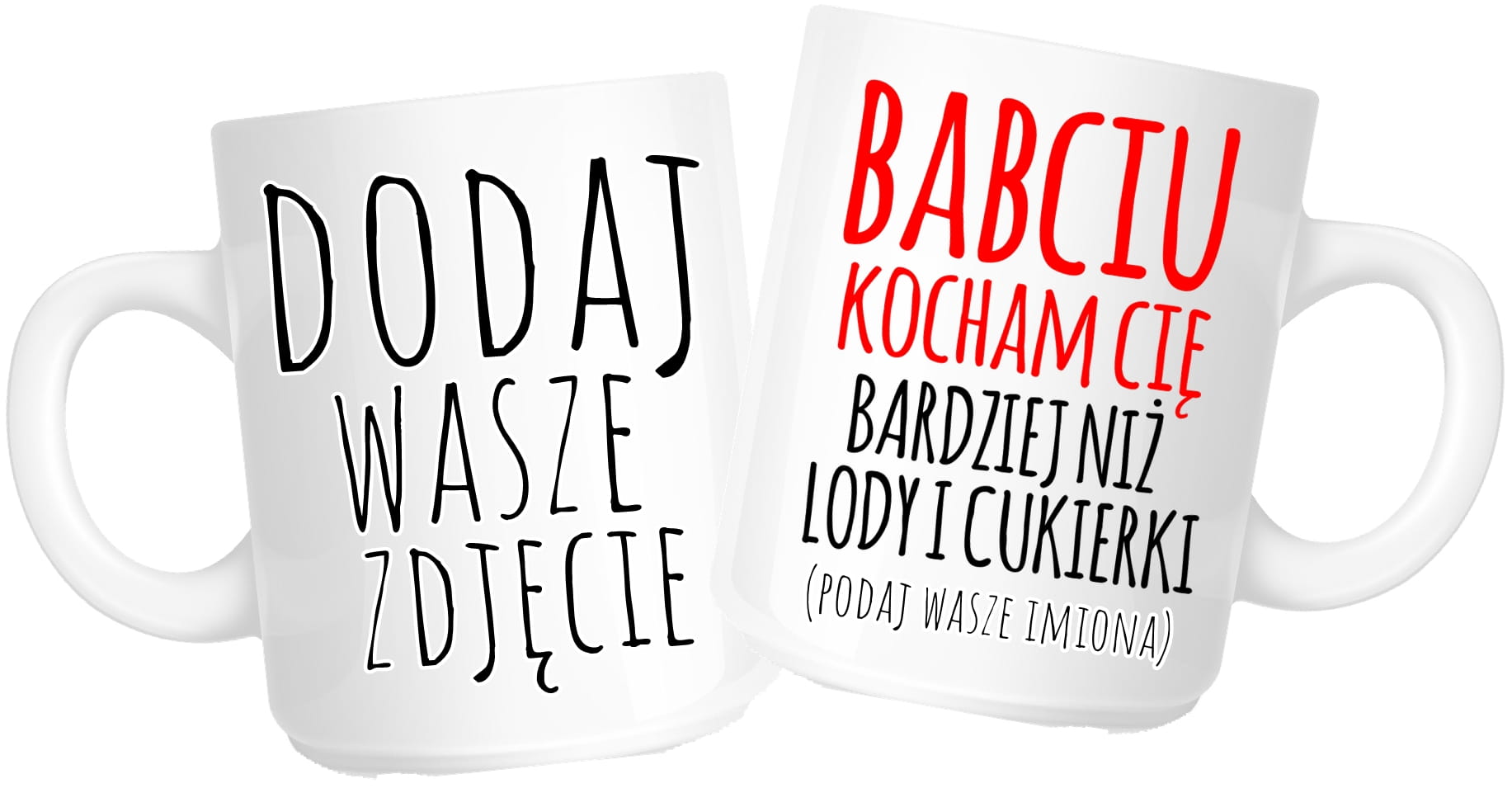 Kubek dla babci ze zdjęciem