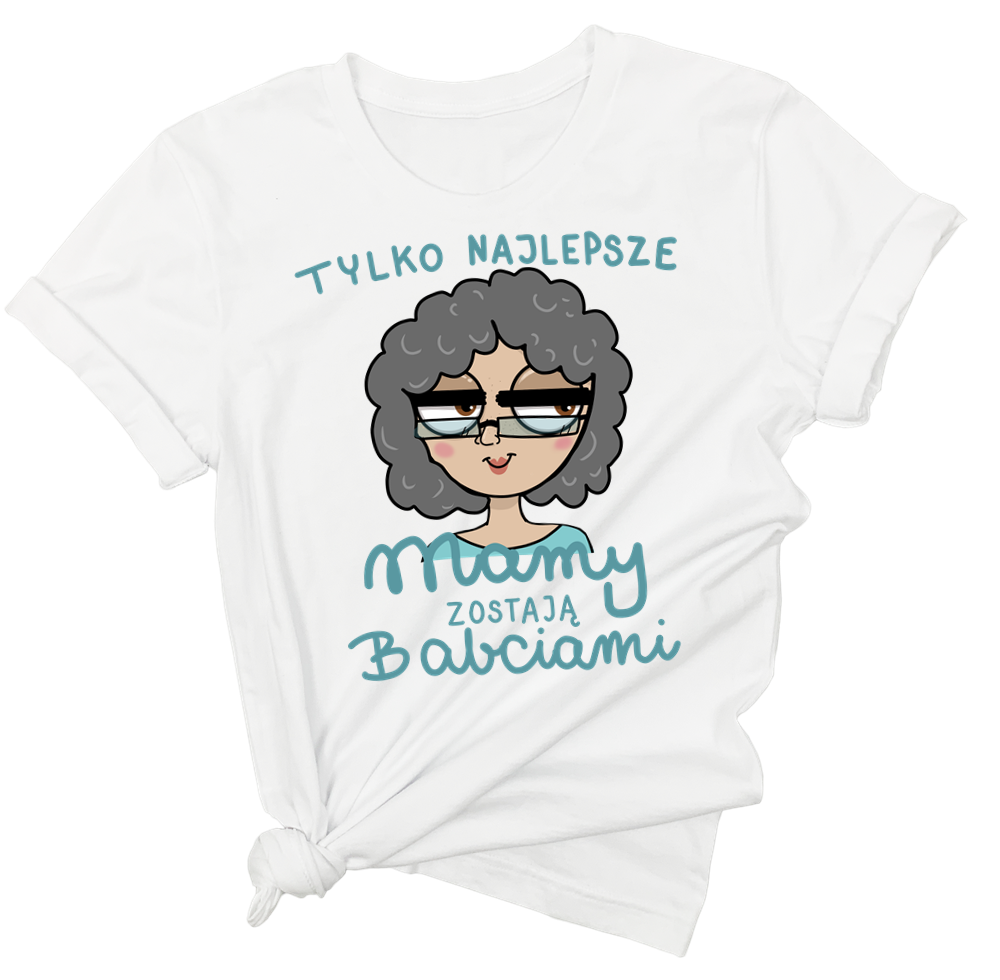 koszulka dla babci , PREZENT DLA PRZYSZŁEJ BABCI