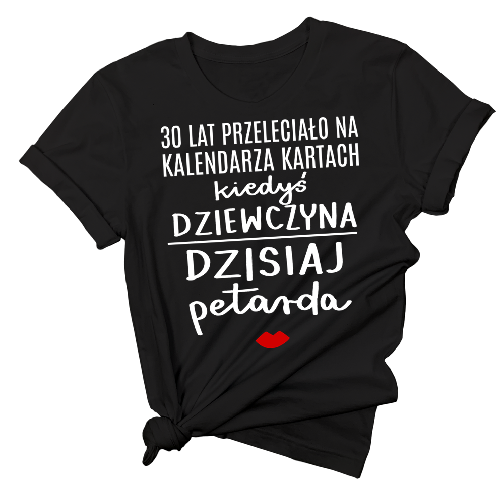 koszulka na 30 urodziny dla kobiety