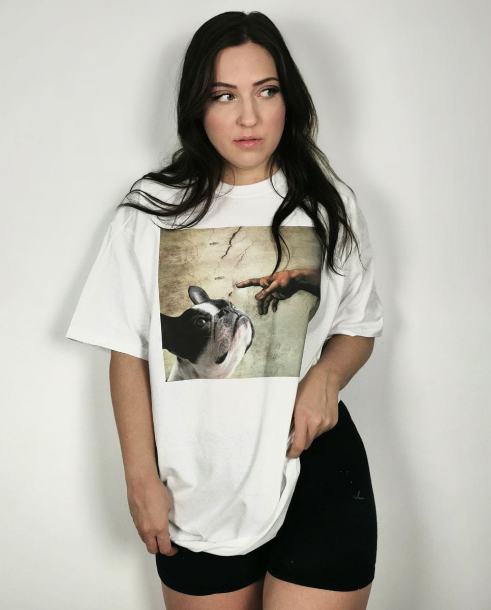 t-shirt oversize damski