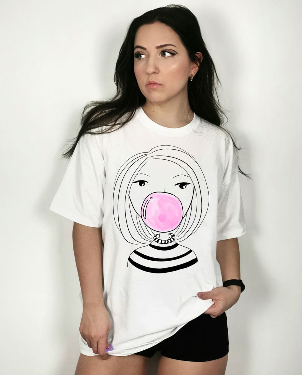 t-shirt oversize damski