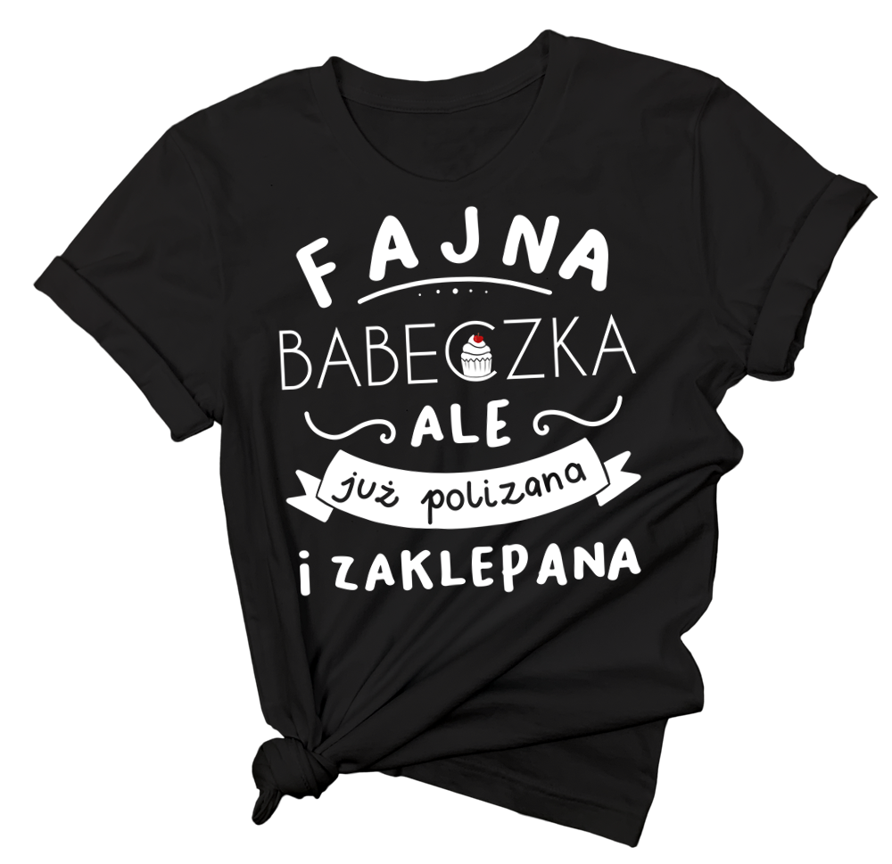 koszulka dla dziewczyny na walentynki fajna babeczka