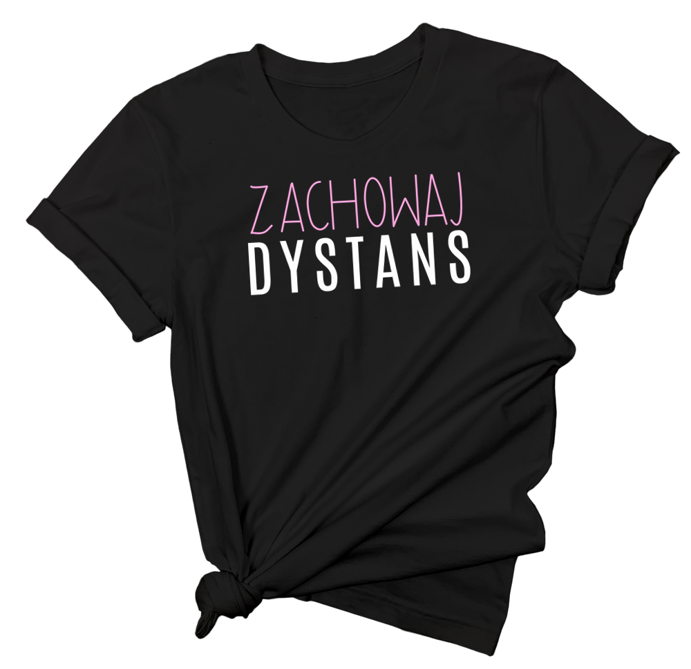 koszulka zachowaj dystans