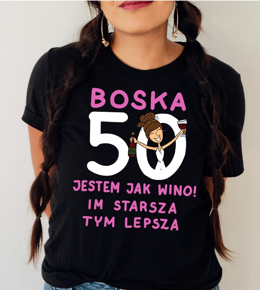 koszulka na 50 urodziny, prezent na pięćdziesiątkę