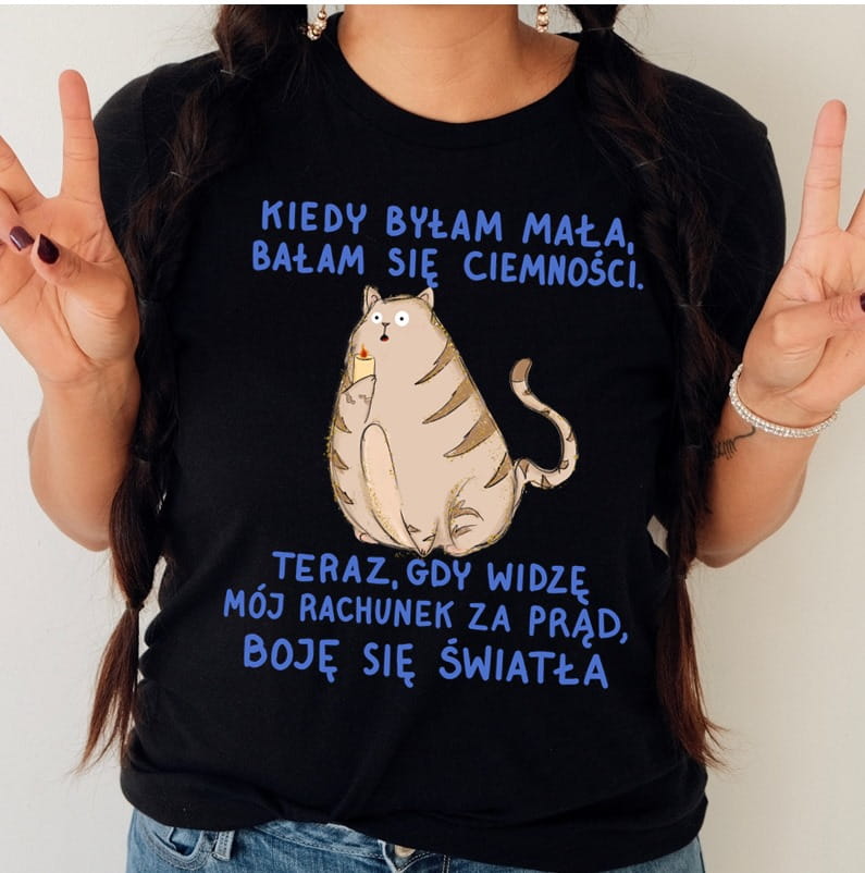 śmieszna damska koszulka na prezent