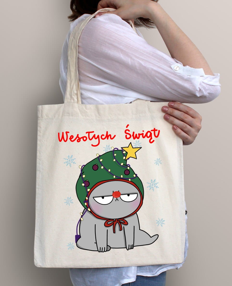 torba świąteczna na prezent