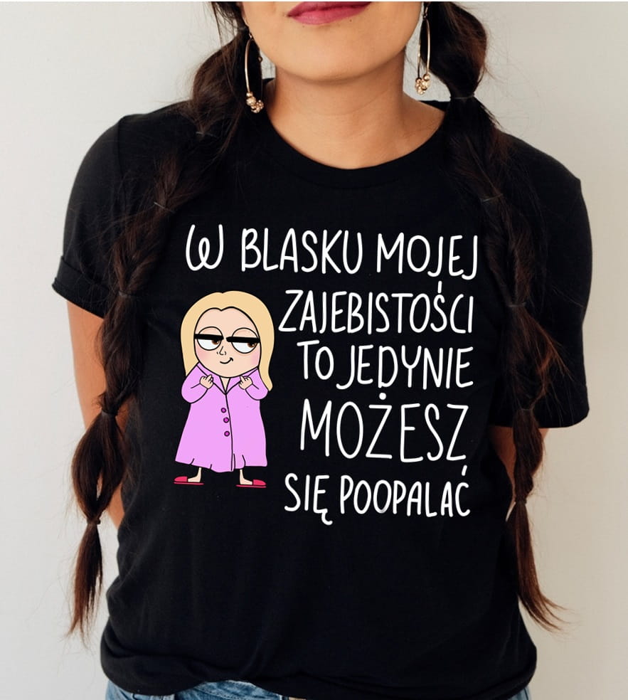 koszulka dla blondynki