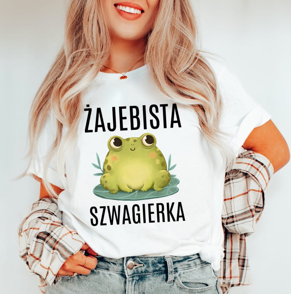 koszulka dla szwagierki żajebista szwagierka