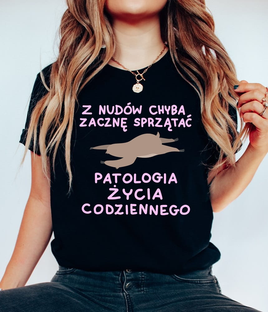 śmieszna koszulka dla Pani domu