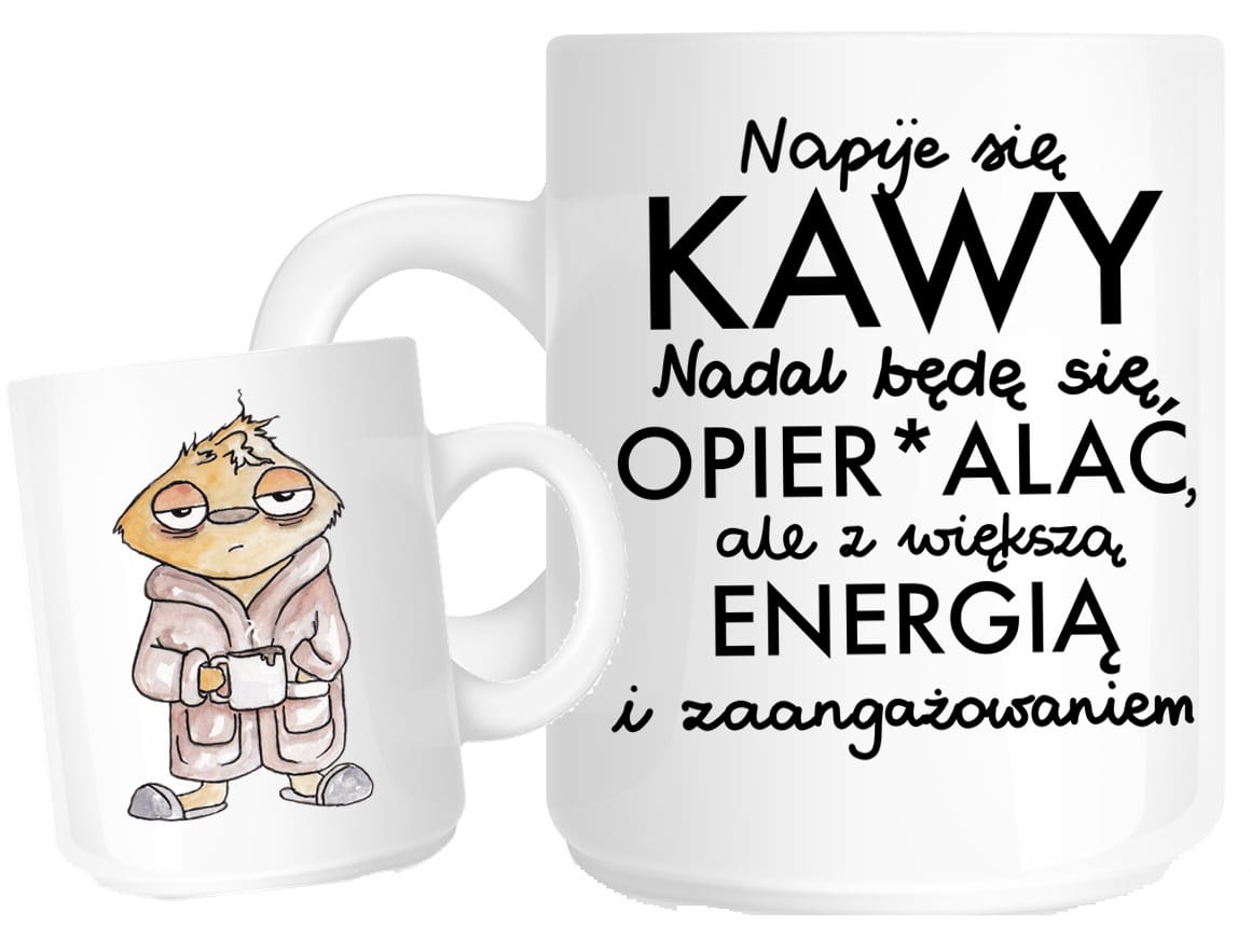 kubek na prezent napiję się kawy