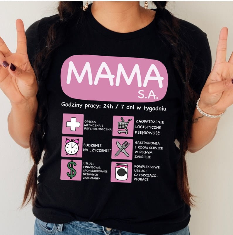 koszulka dla mamy mama s.a