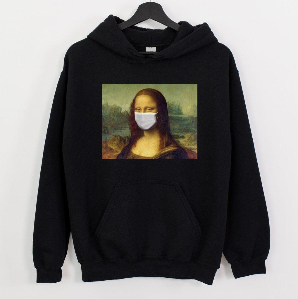 czarna damska bluza z kapturem