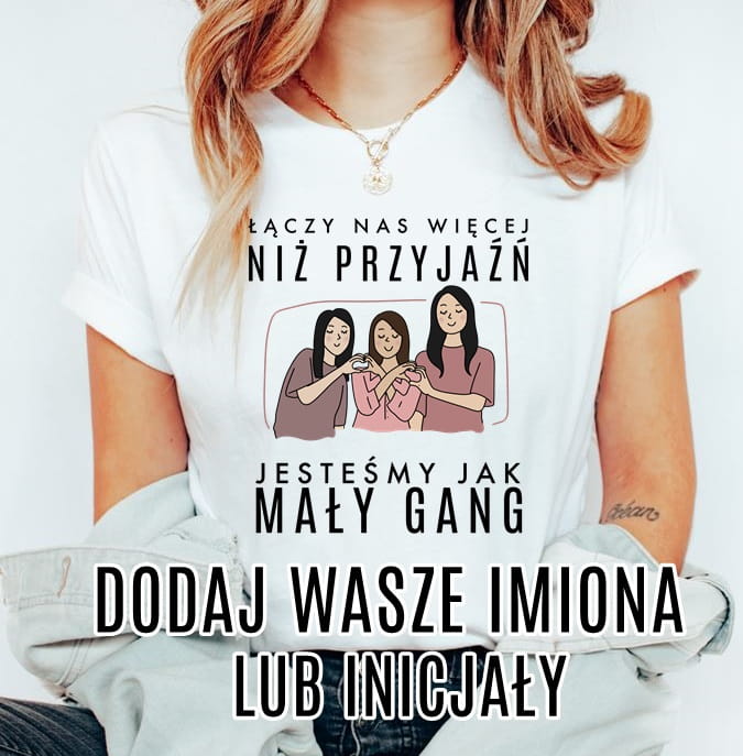 koszulka dla trzech przyjaciółek