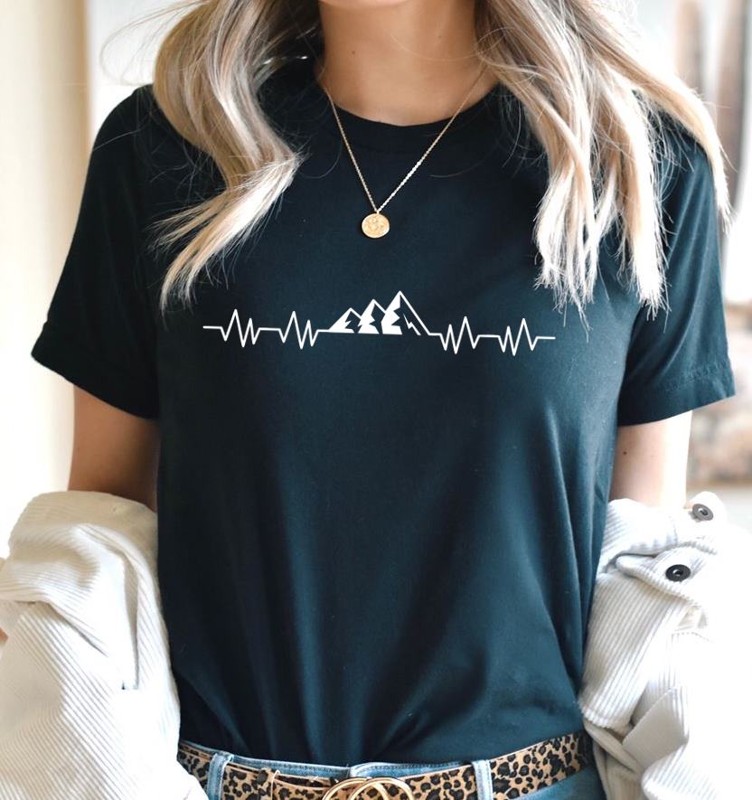 damska koszulka góry