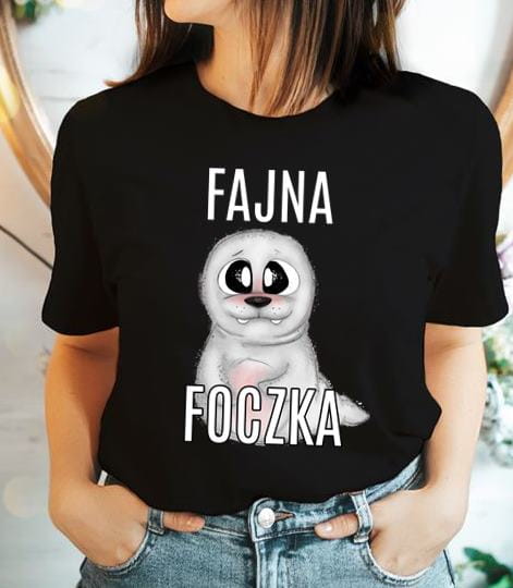 koszulka Z FOKĄ FAJNA FOCZKA
