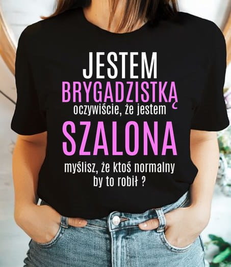 koszulka dla brygadzistki