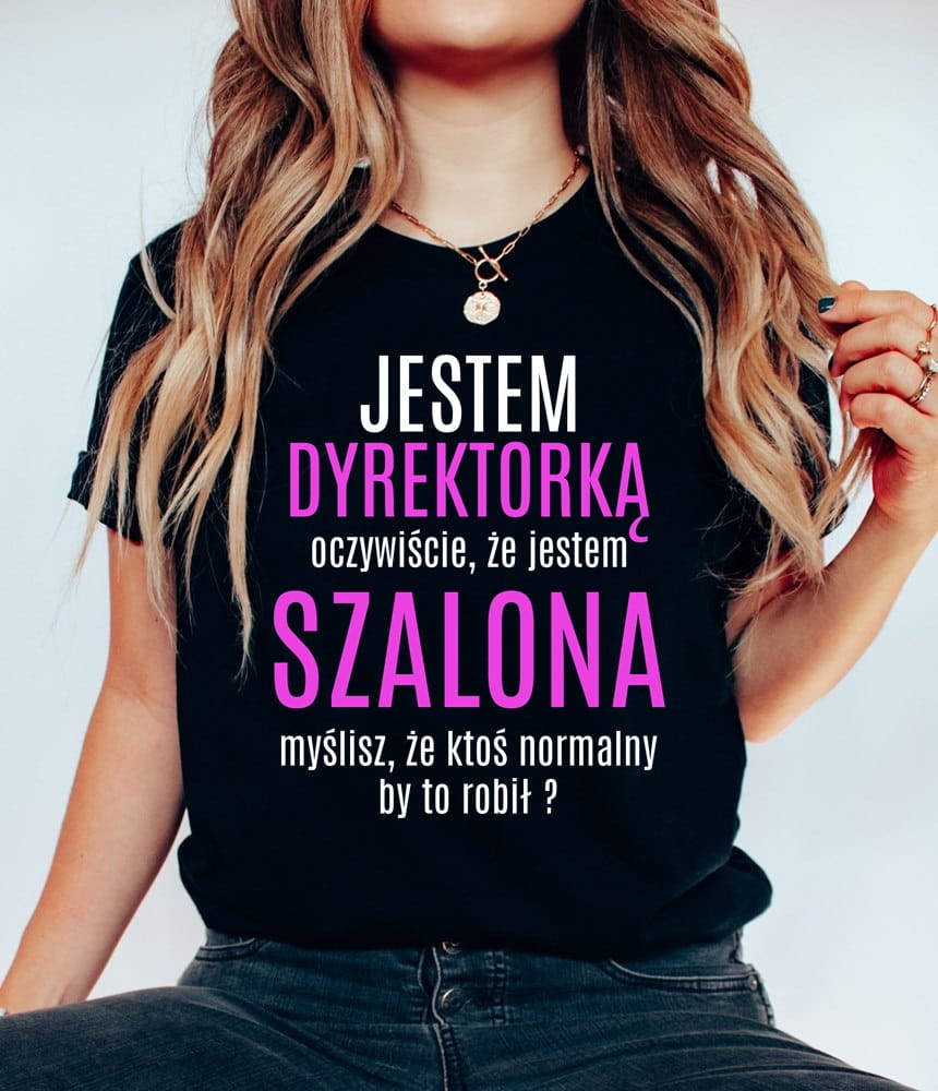 koszulka dla dyrektorki, prezent dla dyrektorki
