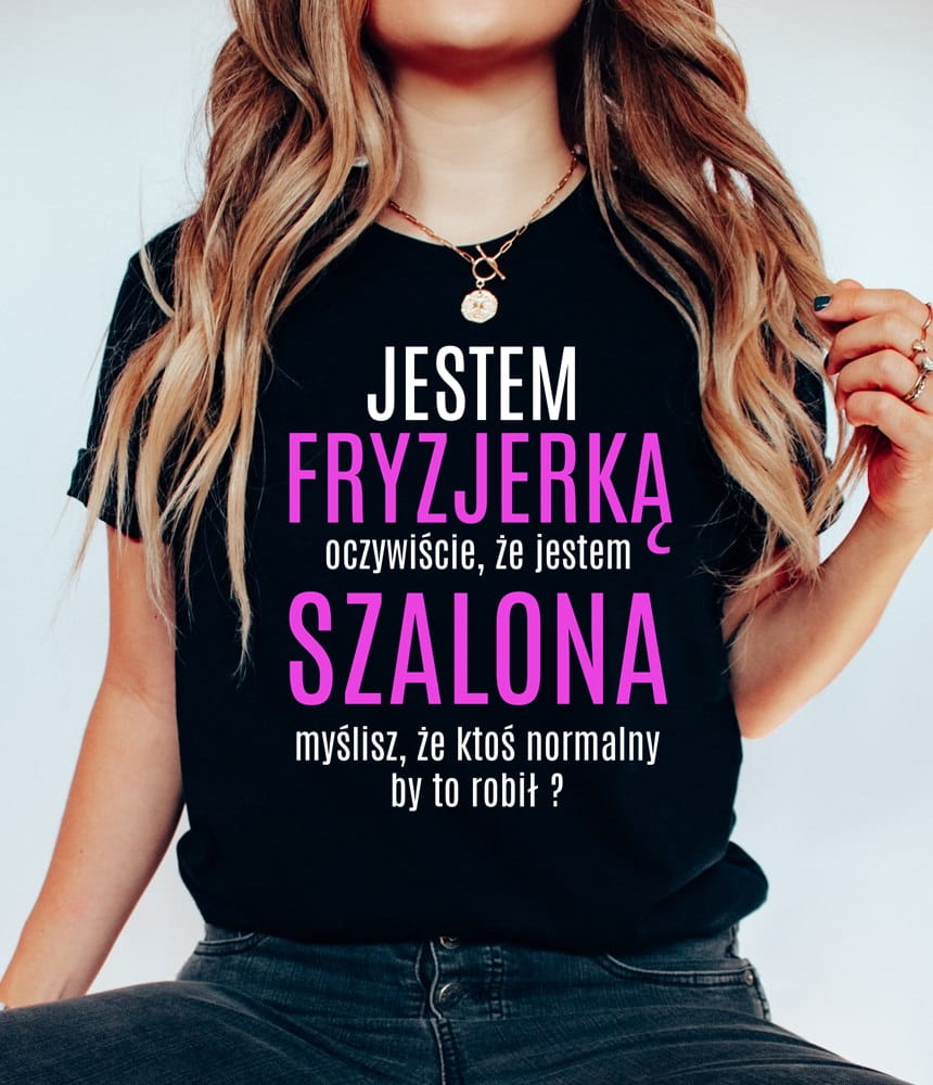 koszulka dla fryzjerki, prezent dla fryzjerki