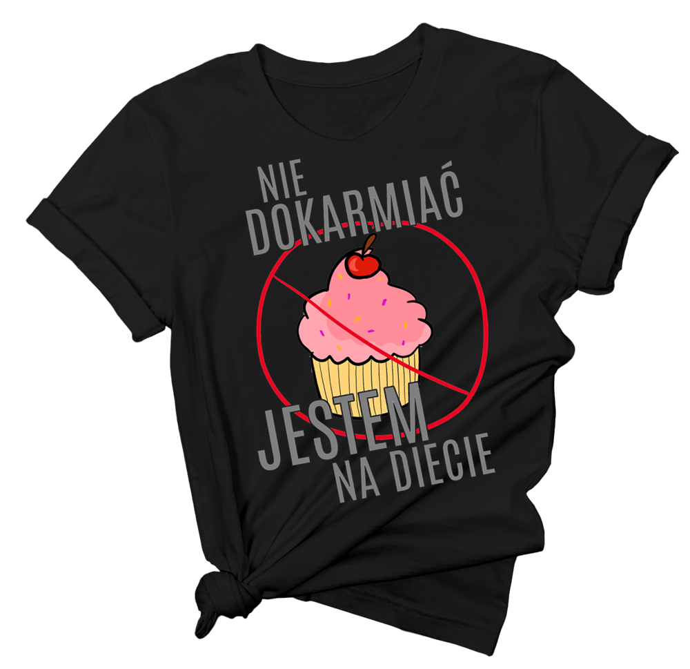 t-shirt damski z fajnym nadrukiem na prezent