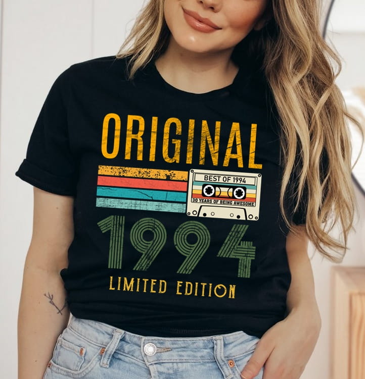 damska koszulka na 30 urodziny ORIGINAL 1994