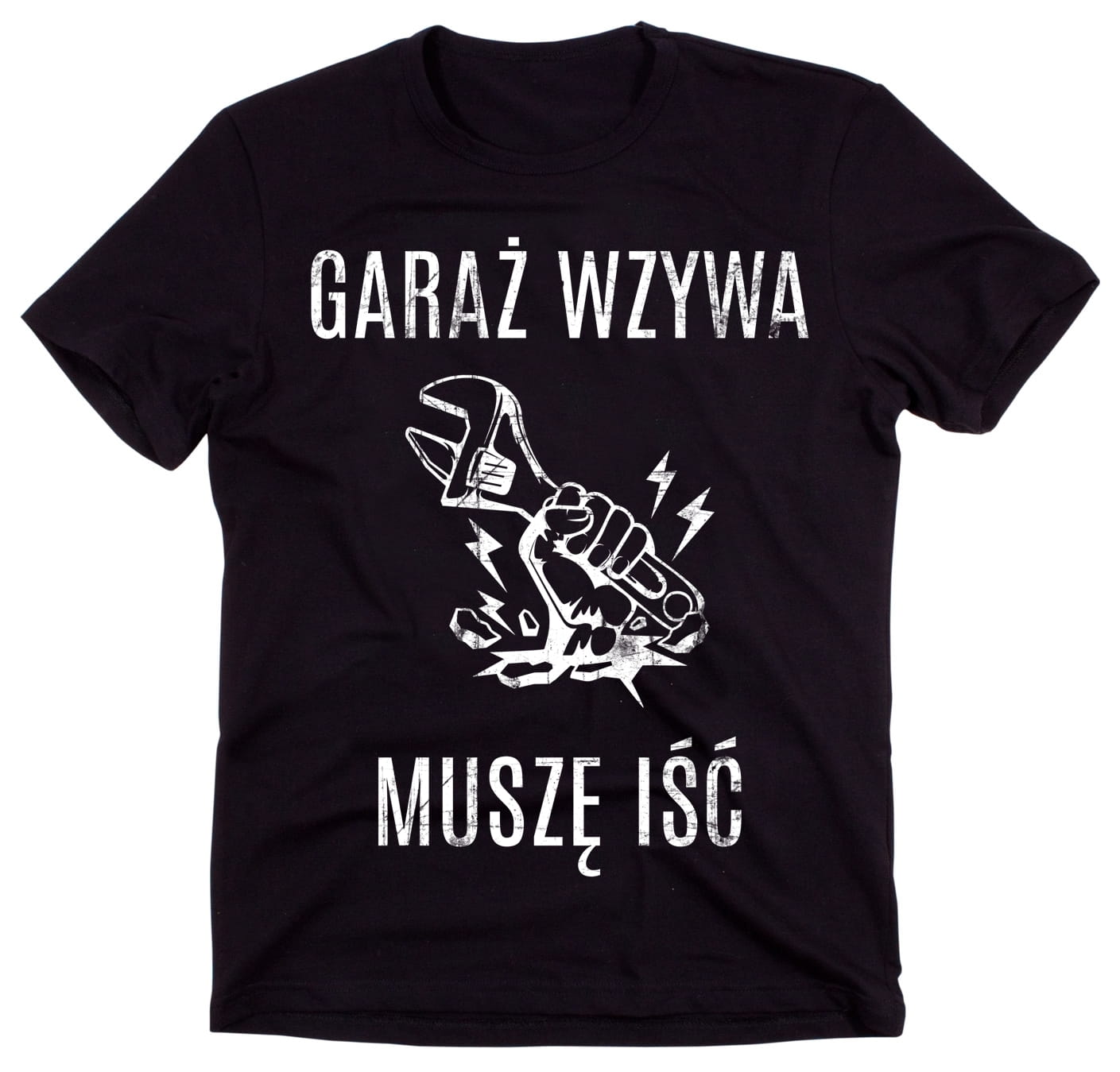 KOSZULKA DLA MECHANIKA GWAŻ WZYWA MUSZĘ IŚĆ