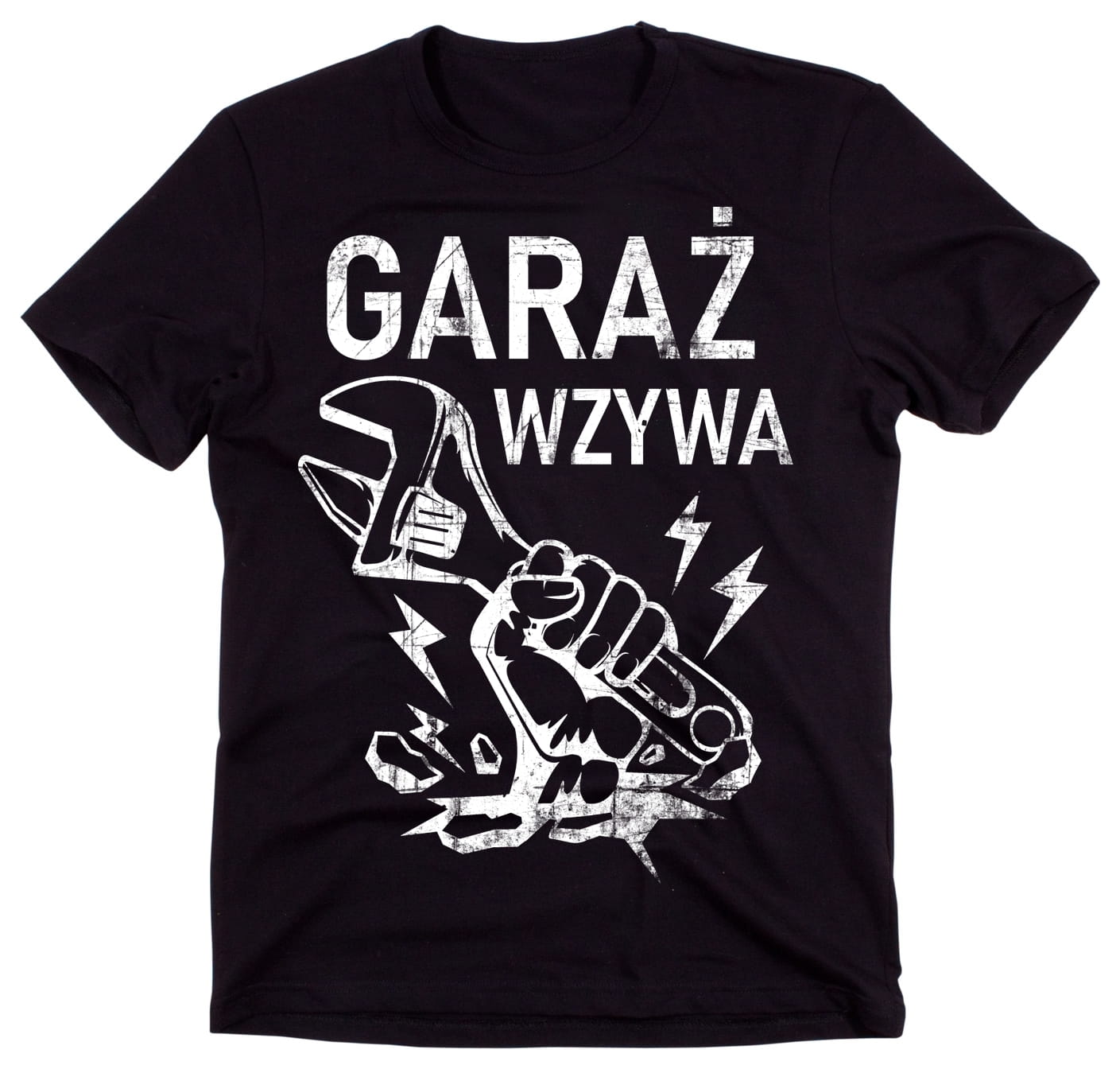 PREZENT DLA MECHANIKA KOSZULKA GARAŻ WZYWA