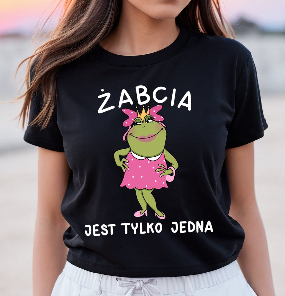 koszulka dla żony na prezent , koszulka dla narzeczonej żabcia jest tyko jedna