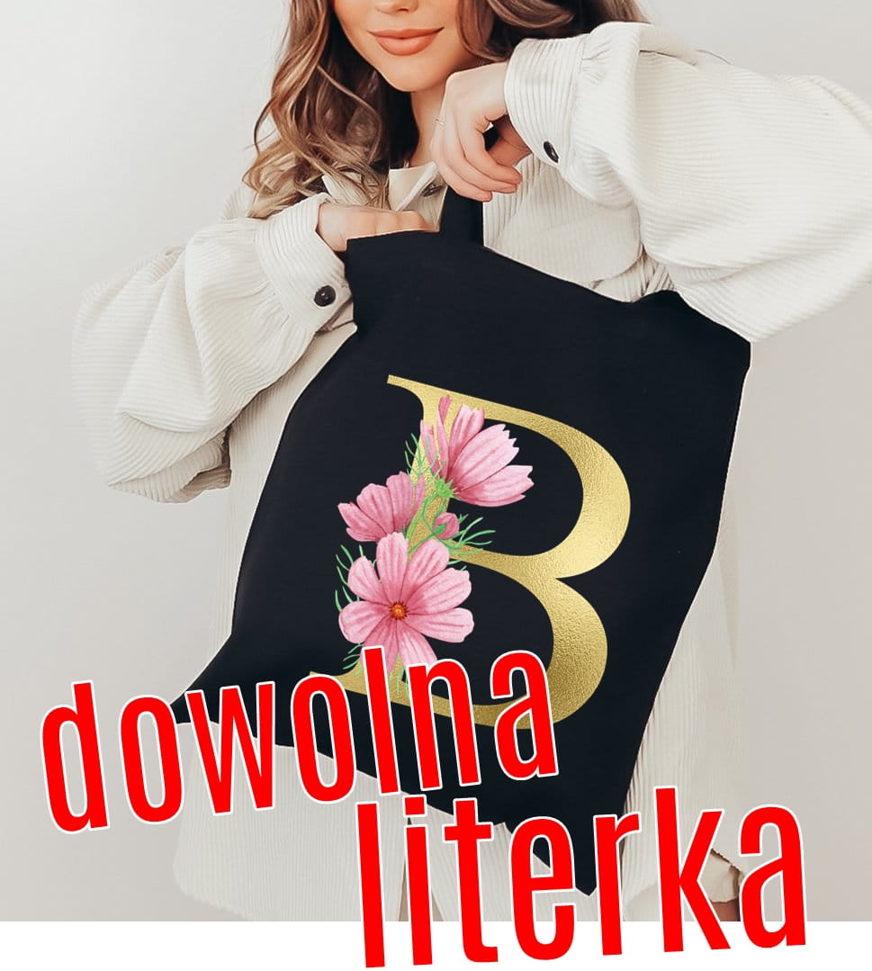 Torba z pierwszą literką imienia