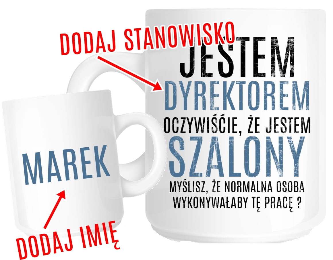 KUBKI DLA KOLEGÓW Z PRACY NA DZIEŃ CHŁOPAKA
