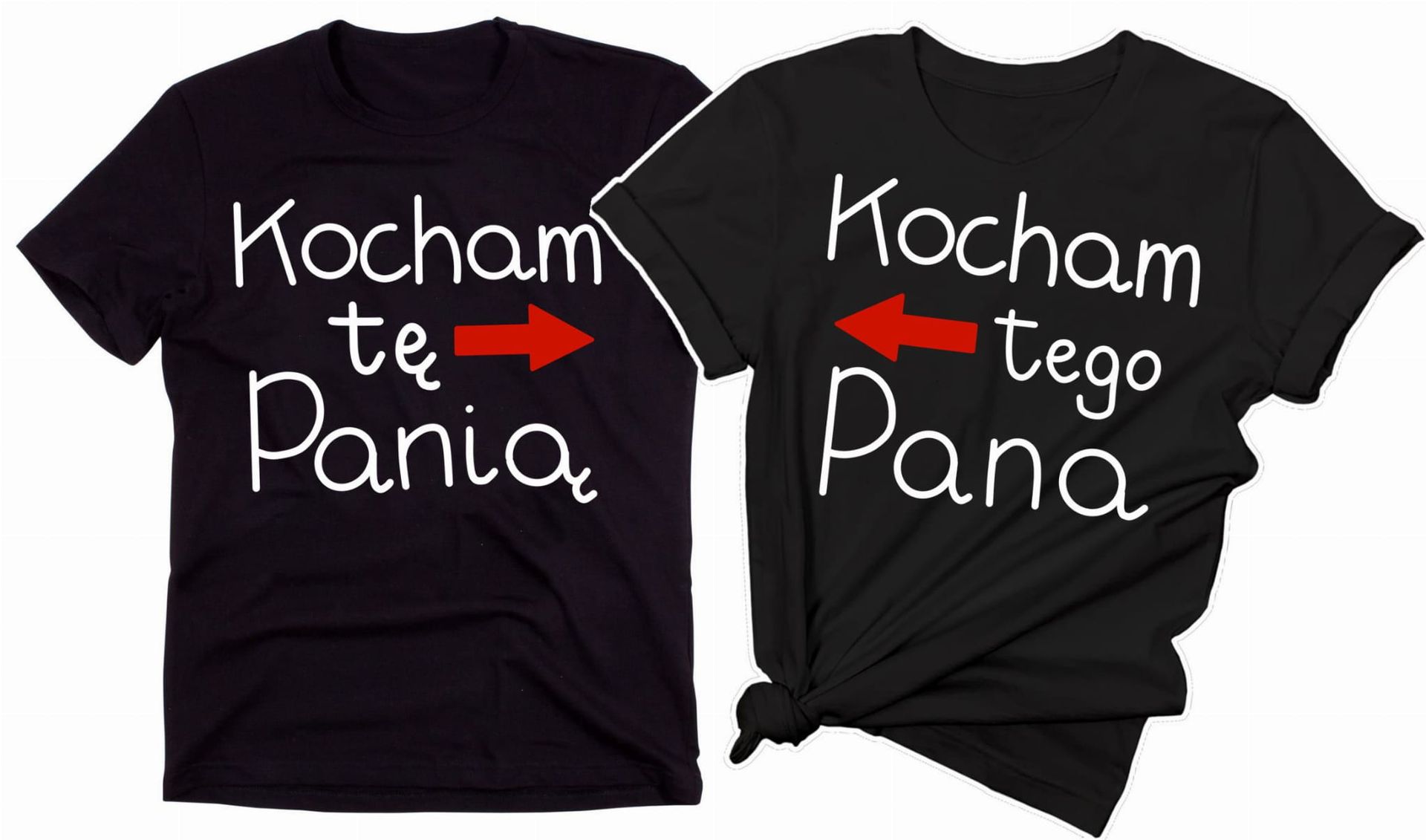zestaw koszulek dla pary kocham tego pana