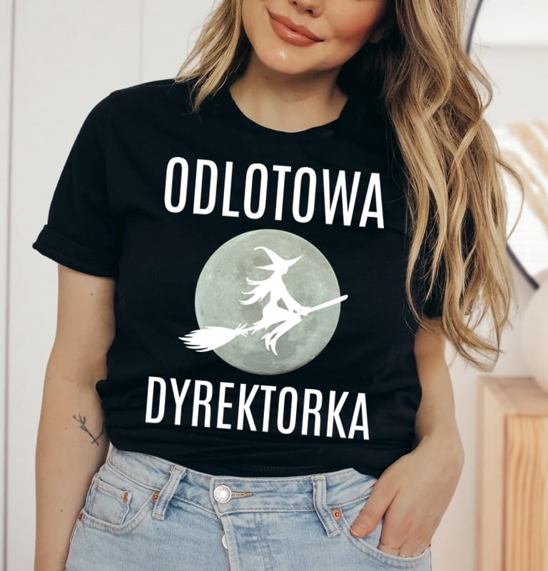 koszulka dla dyrektorki odlotowa dyrektorka