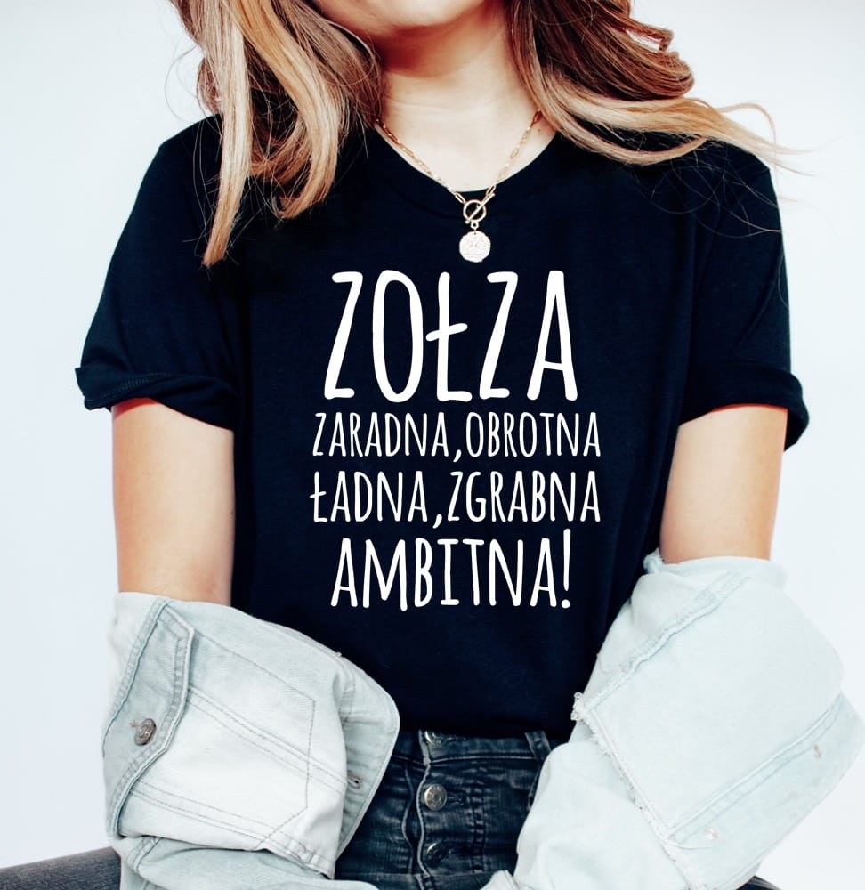 koszulka damska dla dziewczyny zołza